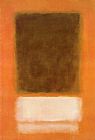 Old Gold over White 1956 by Mark Rothko
